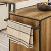 SoBuy Credenza in legno con ruote 113x69x106cm KNL02-PF