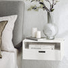 Sobuy нощно шкафче с маси маса бял телефон бял шелър 45x25x55 cm nkd03-w