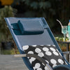 Sobuy Garden Deckchair люлее се фотьойл с глава за глава и OGS28-NB Tascine