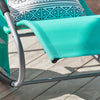 Sobuy Garden Deckchair люлее се фотьойл с подглавие и OGS28-TB Tascine