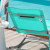 Sobuy Garden Deckchair люлее се фотьойл с подглавие и OGS28-TB Tascine