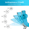 Sobuy 2 x сгъваеми легла сгъваемо синьо OGS35-Bx2