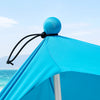 SoBuy Tenda da spiaggia 400x400x200cm OZT02-HB