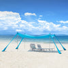 SoBuy Tenda da spiaggia 400x400x200cm OZT02-HB