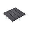 Pre-sale Sobuy SDA15-HG, Piastrelle da Giardino 35 Pezzi Pavimento per Esterno Ad Incastro Mattonelle per Esterno Antiscivolo per Balcone e Giardino Grigio 30.5x30.5x2 cm