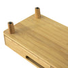 SoBuy Supporto monitor in bambù 56x23x12cm BBF06-N