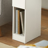 SoBuy FBT111-WN Comodino Moderno o Tavolino da Notte con Cassetto Bianco 20x35x60 cm