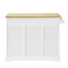 SoBuy Credenza con ruote 115x46x90.2cm FKW100-WN