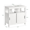 SoBuy Mobile sottolavabo 60x30x60cm FRG128-W