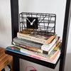 Sobuy Bookcase Shelf на стълбищна шкафче в мащаб Black FRG15-SHH