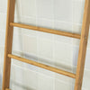 SoBuy Scaffale con portabiancheria in bambù 44x27x138cm FRG263-N