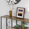 Sobuy Vintage Console Таблица Таблица Таблица за спестяване на диван 3 рафта FSB35-PF