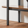 Sobuy Table Entrance Consolidation Thame Table Table Декоративна маса Marrone 110x25x86cm FSB67 -S