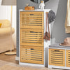 SoBuy Scarpiera in bambù 55x30x112cm FSR108-WN