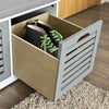 Sobuy Shoading Bench Shoesome Grey Brush Holder със седалка FSR23-HG