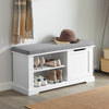 SoBuy Panca scarpiera 90x30x45cm FSR84-W