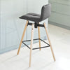 Sobuy столче с висока табуретка бар столове барове сиви FST45-DG