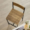 SoBuy 2 x Sgabello con schienale 38x40x96cm FST53-XLx2