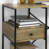SoBuy Schreibtisch mit Schublade 118x48x75cm FWT61-N