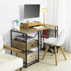 SoBuy Schreibtisch mit Schublade 118x48x75cm FWT61-N