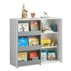 SoBuy Libreria armadio per bambini 119x39x116cm KMB33-W