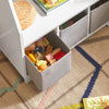 SoBuy Libreria per bambini con vani 63x28x80cm KMB34-W