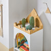 SoBuy Libreria scaffale per bambini 40x30x150cm KMB42-W