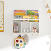 SoBuy Libreria a muro per bambini 60x18x51cm KMB46-W