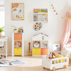 SoBuy Libreria a muro per bambini 60x18x51cm KMB46-W