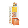 SoBuy Libreria scaffale per bambini 48x27x94cm KMB48-W