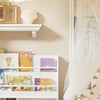 SoBuy Libreria scaffale per bambini 90x31x74cm KMB56-W