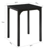 Sobuy Square Table Dining Table Kitchen Table Bar Ognt38-K-Shch