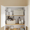 SoBuy BZR241-E-W Mobile Colonna Bagno con 3 Ante e Cassetto, Presa Elettrica, Bianco - immagine 6/12