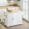 SoBuy Sideboard mit Gummiplatte 130x71x91cm FKW41-WN
