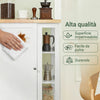 SoBuy FKW75-WN carrello cucina multifunzione come mobile bar o angolo caffè