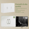 SoBuy FRG231-L-W Pensile Bagno Sospeso Bianco - Dettaglio cerniere e anta