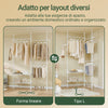 SoBuy Dressing 195x42x295cm FRG34-II-W