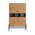SoBuy Credenza 84x40x132cm HFSB03-SCH