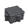 Pre-sale Sobuy SDA15-HG, Piastrelle da Giardino 35 Pezzi Pavimento per Esterno Ad Incastro Mattonelle per Esterno Antiscivolo per Balcone e Giardino Grigio 30.5x30.5x2 cm