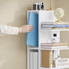 SoBuy STR14-H-W Libreria a Colonna con 10 Ripiani, Bianco - immagine 5/12