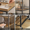 SoBuy Side trolley 110x45x92cm SVW18-F